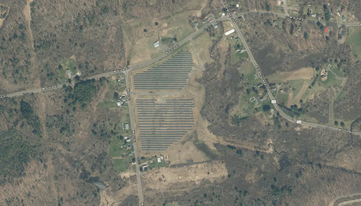 After Solar Array